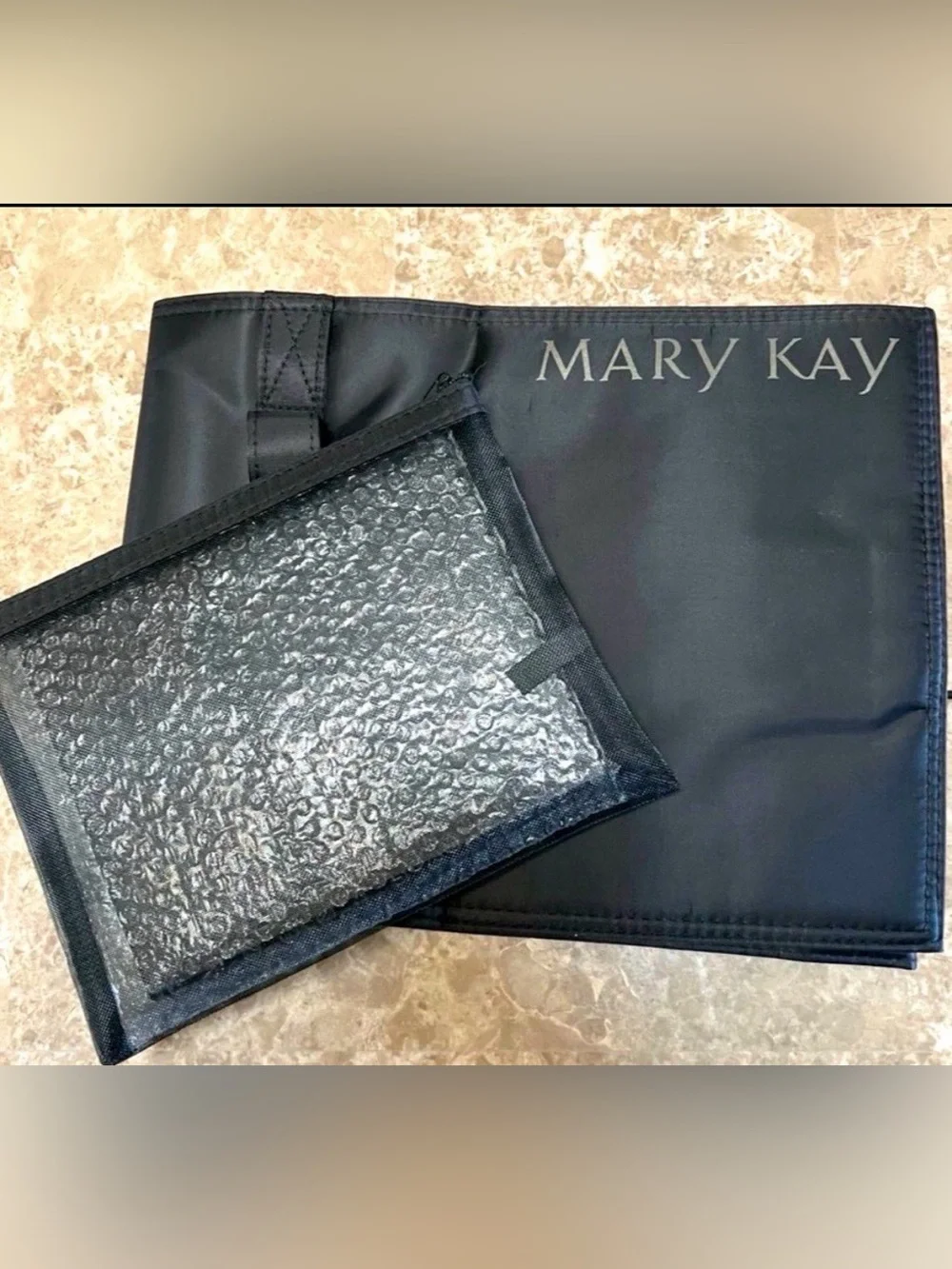 Mary Kay Hanging Roll up makeup case with travel Mirror